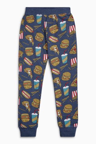 Multi Burger All Over Print Pyjamas (3-16yrs)